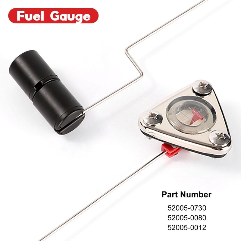 Creative.C Fuel Gauge Replaces 52005-0730 52005-0080 52005-0012, Compatible with Kawasaki Mule 610 600 KAF400, 2005-2016 - Image 3